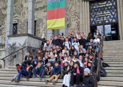 MNHI Ateliers Sport et valeurs républicaines avec lycée Aufray de Clichy