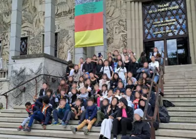 MNHI Ateliers Sport et valeurs républicaines avec lycée Aufray de Clichy