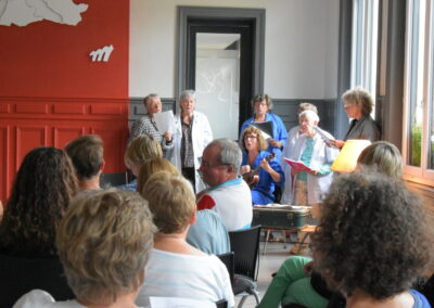 Se mettre en scène La cigale et la fourmi Malaunay