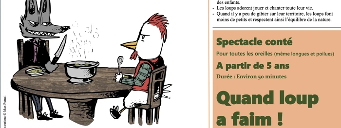 spectacle conte quand loup a faim spectacle conte quand loup a faim