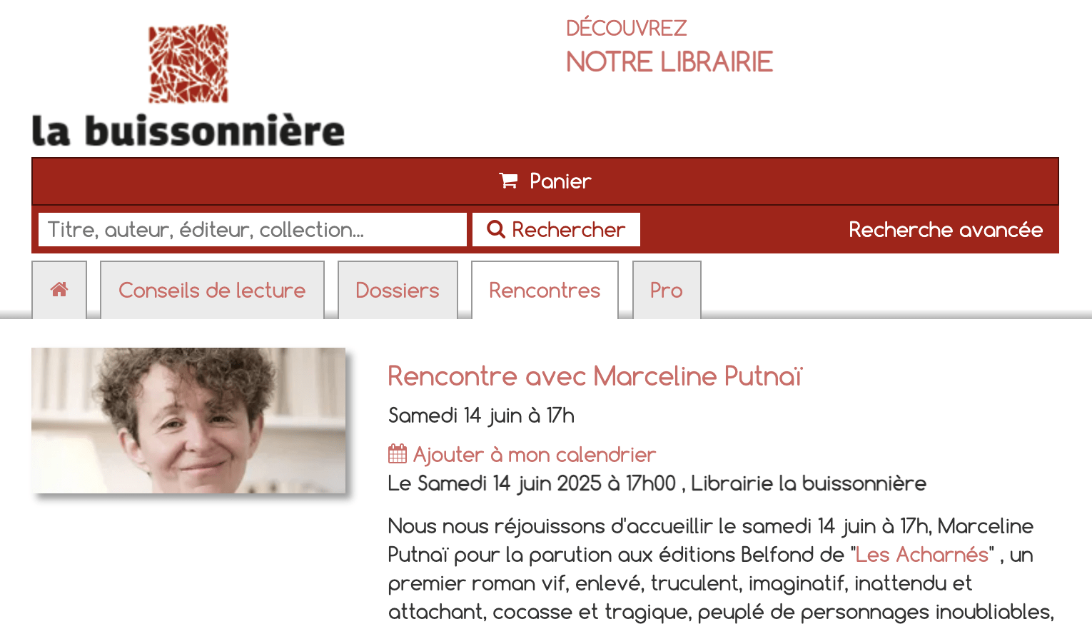Capture d’écran à ..